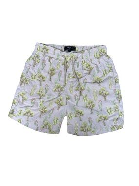 Forever 21 Men's Cactus Swim Trunks